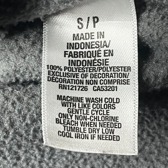 Aeropostale mens A87 gray zip sweater blue stripe size SP - Picture 9 of 9